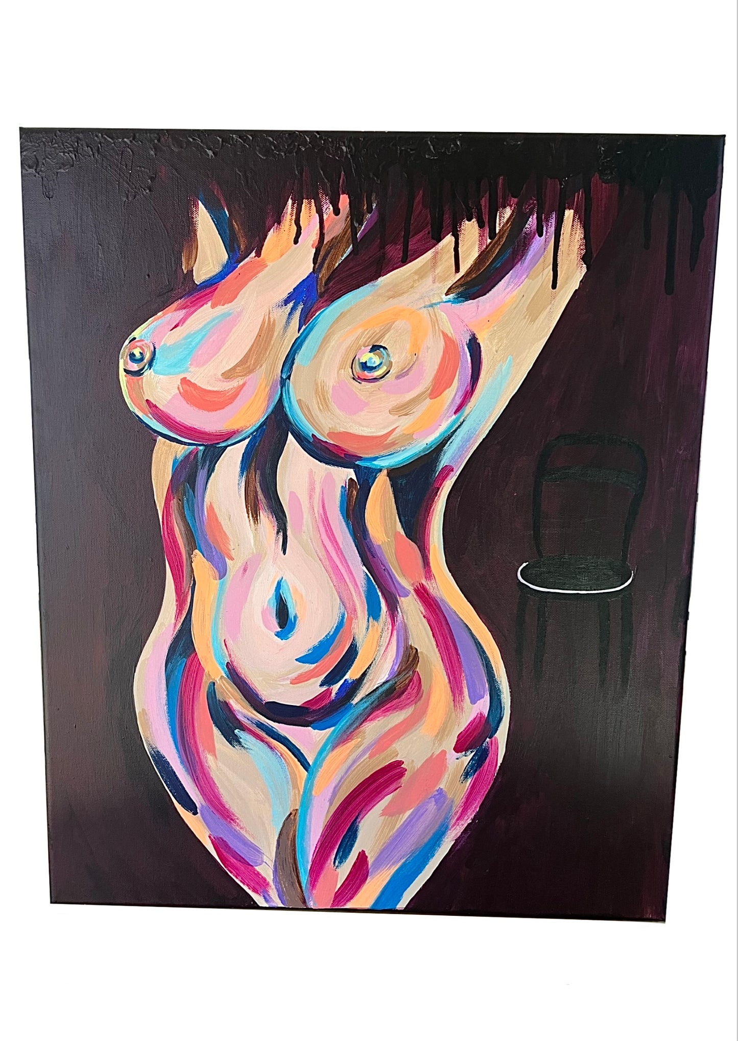 “Anonymous” Original Acrylic Painting
