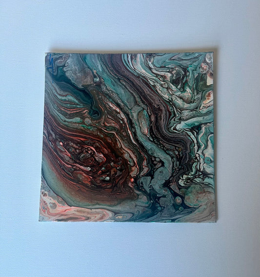 “Geode” Original Acrylic Painting